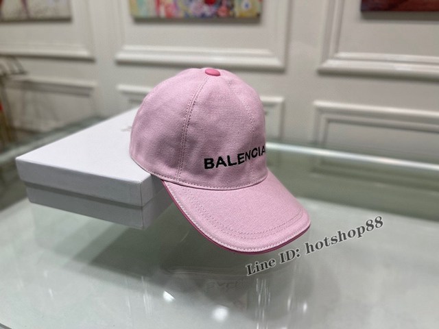 Balenciaga專櫃新款巴黎世家立體刺繡帆布經典原單棒球帽鴨舌帽 mmyj3019